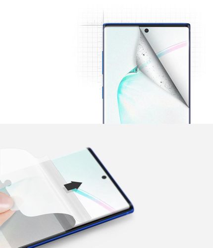 Folia Ringke Dual Easy Matte Samsung Galaxy Note 10 Plus Case Friendly na Arena.pl