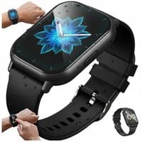 Smartwatch Połączenia Bluetooth Powiadomienia IPX4 Bateria 7 dni ZEGAREK