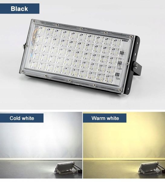 Halogen panel led doświetlacz 50w - biały zimny zdjęcie 3