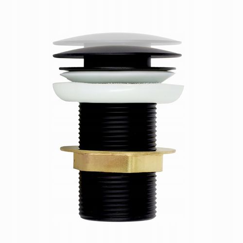 KOREK KLIK KLAK CZARNY UMYWALKOWY DO UMYWYLAKI BEZ PRZELEWU MOSIĘŻNY TRWAŁY na Arena.pl