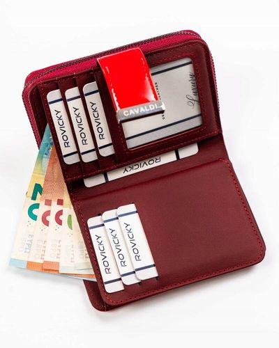 portfel damski na zamek i zatrzask - 4u cavaldi na Arena.pl