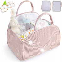 ORGANIZER NA PIELUCHY TORBA KOSZ DLA DZIECKA MATKI Akcesoria XL