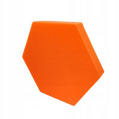 Pianka akustyczna | Gąbka wygłuszająca HEXAGON 32x28x3 cm - pomarańczowy na Arena.pl