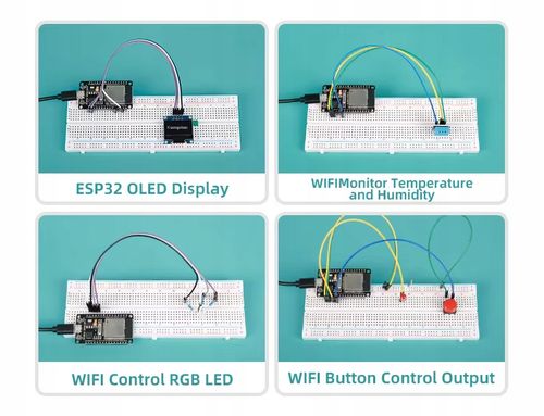 ProRock ESP32 WiFi Bluetooth IoT 171 Komponentów na Arena.pl