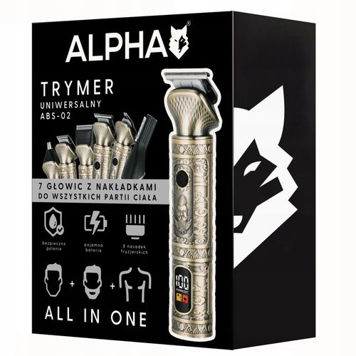 Trymer Alpha Maszynka 7w1, Golarka Do Brody, Do Ciała na Arena.pl