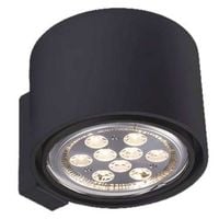 LAMPA ścienna MIKI 4433 Shilo metalowa OPRAWA regulowana KINKIET tuba czarna