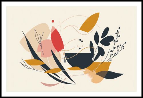 Plakat 86,4x56,8cm Porywista Flora na Arena.pl
