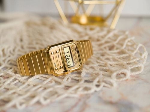 ZEGAREK CASIO A100WEG 9A VINTAGE GOLD RETRO UNISEX na Arena.pl