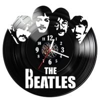 Zegar ścienny z płyty winylowej The Beatles 2.14
