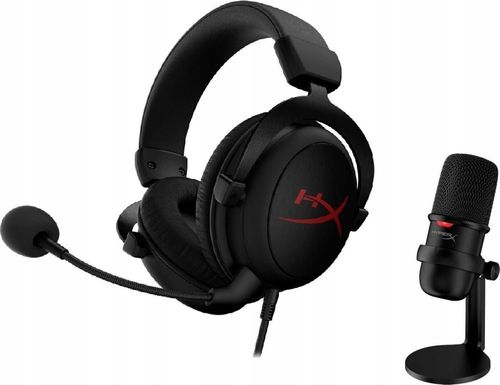 Słuchawki HyperX Cloud Core + Mikrofon SoloCast na Arena.pl