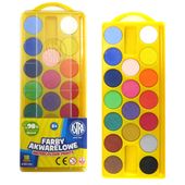 farbki akwarelowe 18szt. astra | 0236