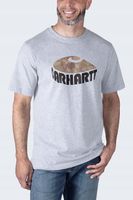 CARHARTT koszulka t-shirt K87 Heavyweight Camo C szara L