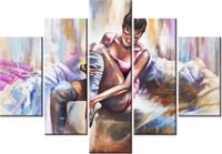 105CM 150CM ZEGAR 5 ELEM TANCERKA DRUK OBRAZ