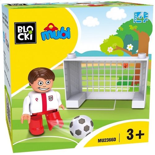KLOCKI MUBI FIGURKA LUDZIK PIŁKARZ na Arena.pl