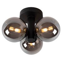 Lampa sufitowa TRUDY 74116/03/30 Lucide IP44 kule czarne przydymione