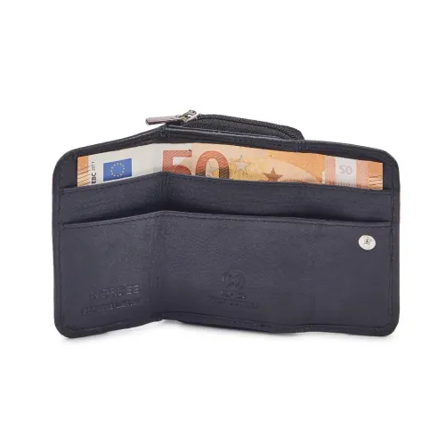 męski portfel nordee gw-924 rfid skóra naturalna czarny na Arena.pl