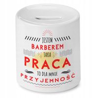 Skarbonka Dla Barbera Idealny Imieniny Prezent Z Nadrukiem Ze Zdjęciem