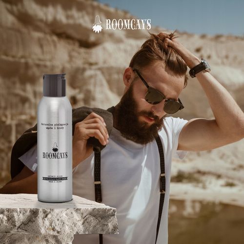 OLEJEK DO BRODY DO PIELĘGNACJI WĄSÓW ZAROSTU ROOMCAYS ZMIĘKCZAJĄCY 100 ml na Arena.pl