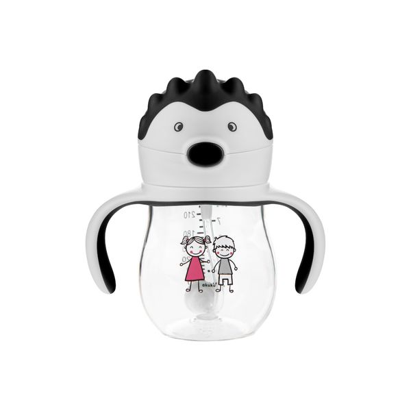 Kubek Bidon z Tritanu ze słomką z odważnikiem 250ML zdjęcie 1