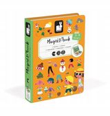 Układanka magnetyczna Magnetibook 4 pory roku dla dzieci, 3 lata+, Janod
