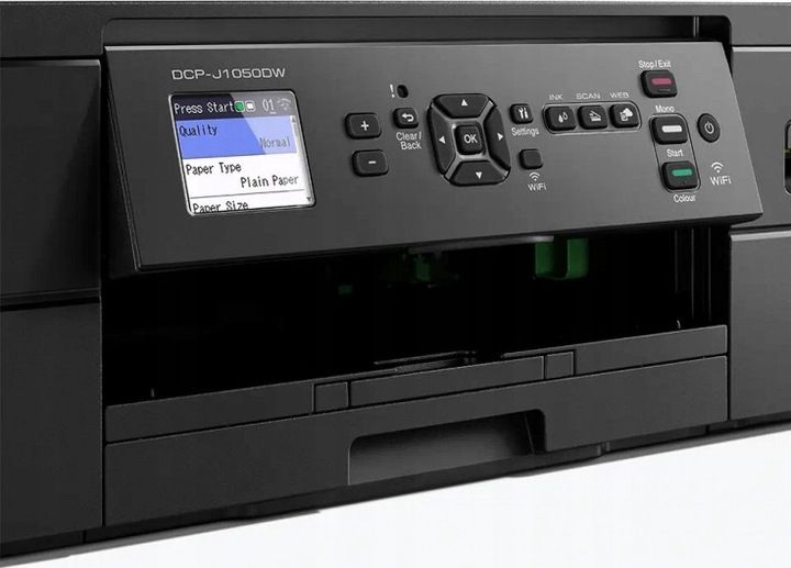DRUKARKA Brother DCP-J1050DW WIFI, DRUK KOPIA SKAN zdjęcie 4