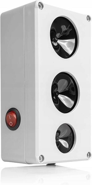 Potężny odstraszacz gryzoni, cichy, trzy głośniki, moc zdjęcie 2