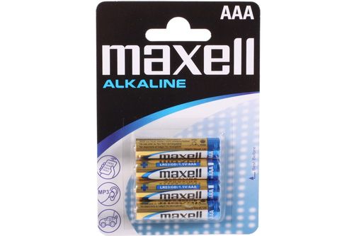 Baterie alkaliczne AAA LR03 1,5 V MAXELL 4 szt. na Arena.pl