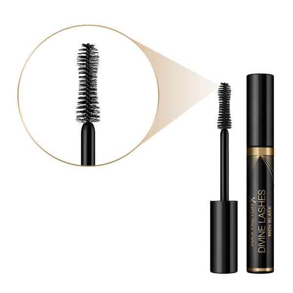 MAX FACTOR DIVINE LASHES CZARNY TUSZ POGRUBIAJĄCY zdjęcie 5