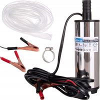 Pompa do oleju zatapialna GEKO 24V 52mm 30L/min + wąż 3 m