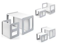 ND18_6093 Milly Mally Zestaw mebli Stella 3w1 Gre