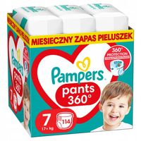 Pampers Pants Rozmiar 7 114 szt. 17+ kg Pieluchomajtki