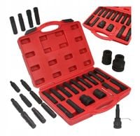 ZESTAW NASADEK BITÓW UDAROWYCH KLUCZE NASADKI IMBUS TORX HEX 3/4" 1" 16el.
