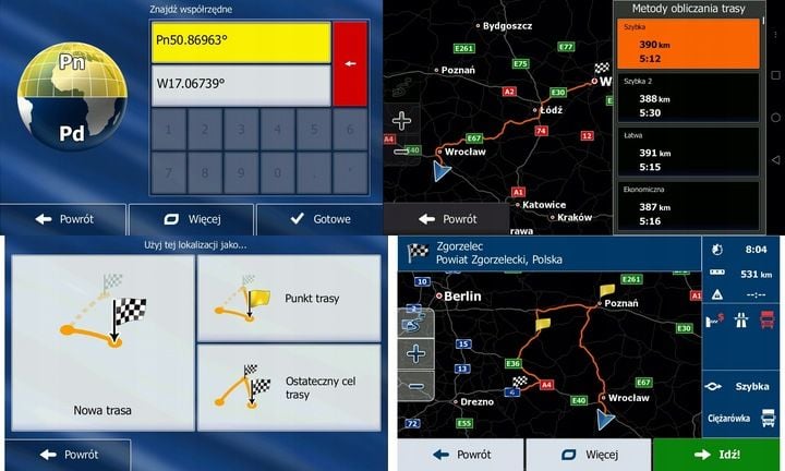 Nawigacja GPS 9" iGO Primo Truck TIR BUS Ciężarówka Autobus Gps4Drive zdjęcie 8
