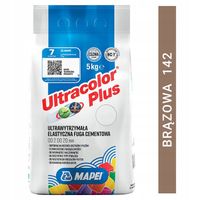Fuga Cementowa Mapei Ultracolor Plus 5kg - 142 Brązowa