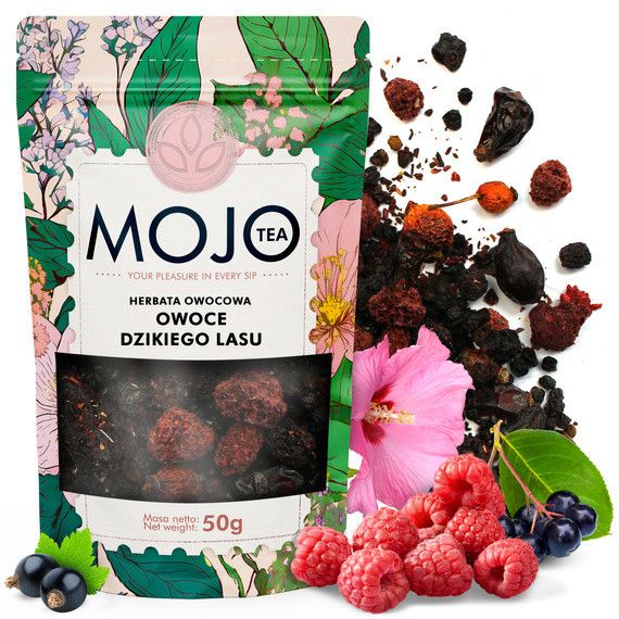 MOJO TEA Herbata Owoce dzikiego lasu 50 g zdjęcie 1