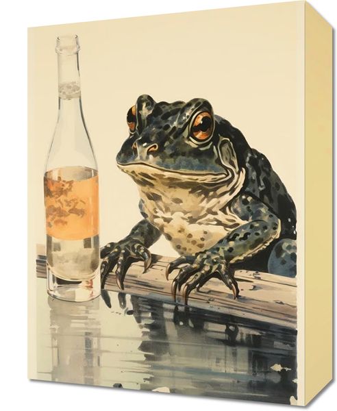 Obraz 30x40cm Refleksje Błotniaka zdjęcie 1