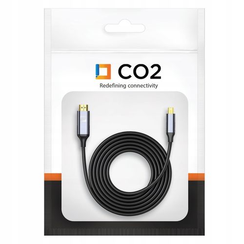 CO2 KABEL MINI DISPLAYPORT HDMI 2.0 PRZEWÓD MINI DP HD 240HZ 4K 60HZ HDR 3M na Arena.pl