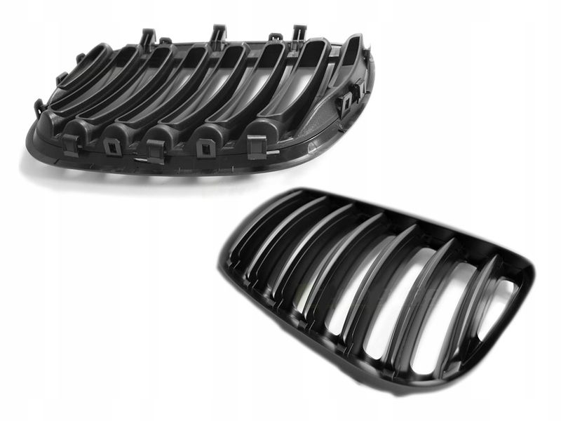 GRILL NERKI BMW X5 E53 03-06 MATT BLACK zdjęcie 3