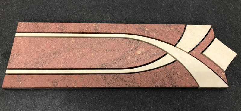 Dekoracyjne płytki - listwa podłogowa 32,5x10 zdjęcie 1