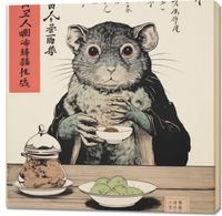 Obraz 100x100cm Kulinarne Rozważania