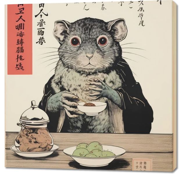 Obraz 100x100cm Kulinarne Rozważania zdjęcie 1