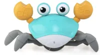 ZABAWKA INTERAKTYWNA PEŁZAJĄCY UCIEKAJĄCY KRAB NAUKA CHODZENIA DŹWIĘK
