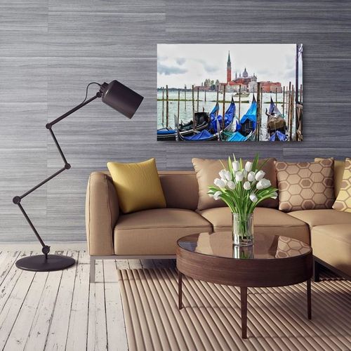 Obraz na płótnie - Canvas, Wenecja gondole 40x30 na Arena.pl
