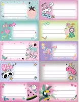 Naklejki Na Zeszyty Dziewczynka