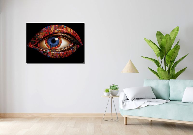 Plakat 100x70cm W Oku Obserwatora zdjęcie 4