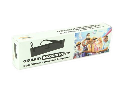 Okulary incognito VIP na Arena.pl