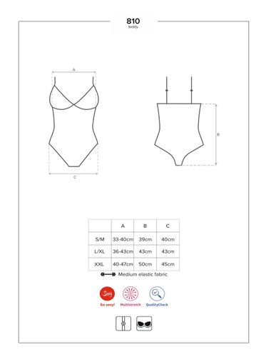 810-Ted-1 Body Czarne Xxl na Arena.pl