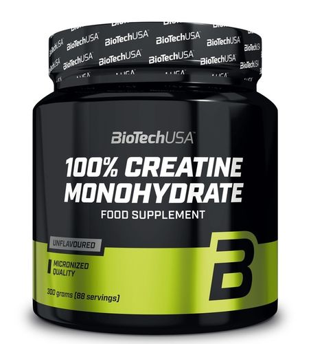 BioTech USA 100% Creatine Monohydrate 300 g Naturalna Kreatyna bez dodatków na Arena.pl