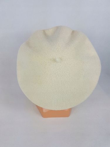 250 BERET FEZKO KREMOWY rozm. 11,5" duży na Arena.pl