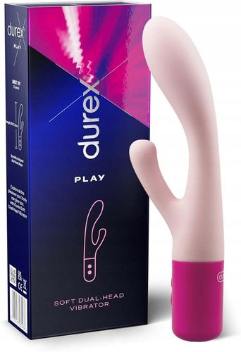 Wibrator damski KRÓLICZEK DUREX DUAL dla kobiet par masażer łechtaczki na Arena.pl